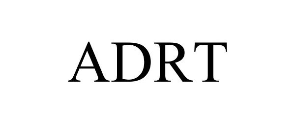 Trademark Logo ADRT