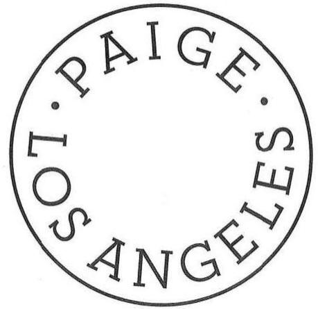  · PAIGE Â· LOS ANGELES