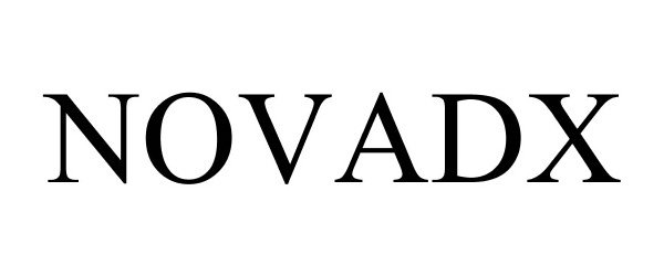 Trademark Logo NOVADX