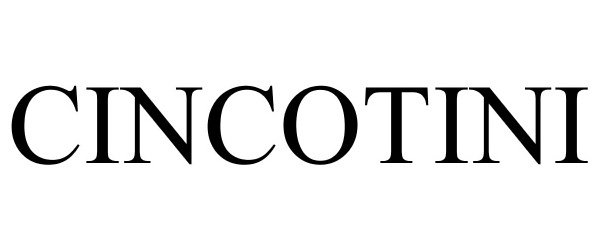  CINCOTINI