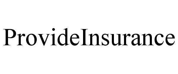 Trademark Logo PROVIDEINSURANCE