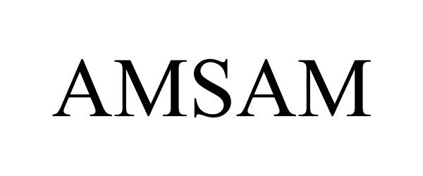 Trademark Logo AMSAM
