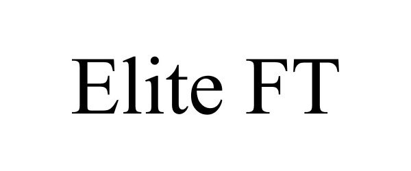 Trademark Logo ELITE FT