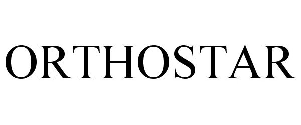 Trademark Logo ORTHOSTAR