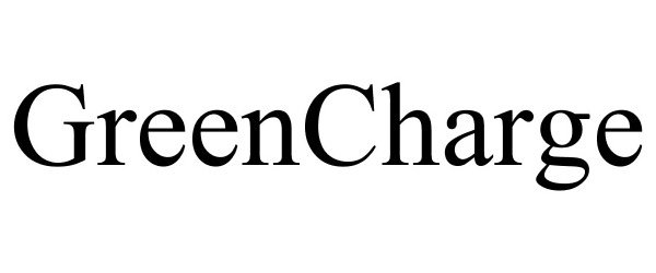 Trademark Logo GREENCHARGE