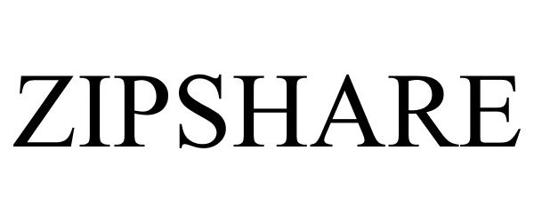 Trademark Logo ZIPSHARE