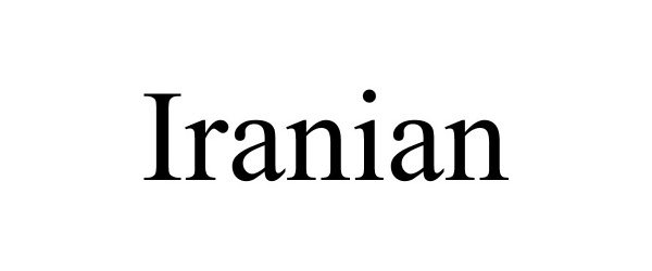 Trademark Logo IRANIAN