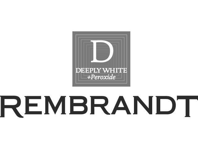Trademark Logo D DEEPLY WHITE +PEROXIDE REMBRANDT