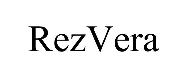 Trademark Logo REZVERA