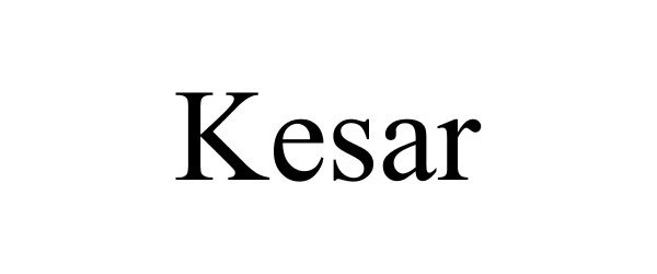 Trademark Logo KESAR