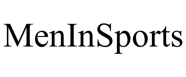 Trademark Logo MENINSPORTS