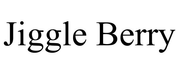 Trademark Logo JIGGLE BERRY