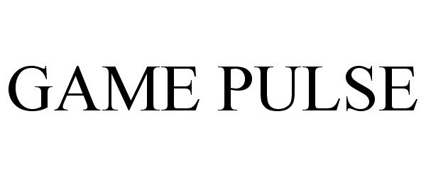 Trademark Logo GAME PULSE