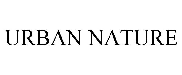 Trademark Logo URBAN NATURE