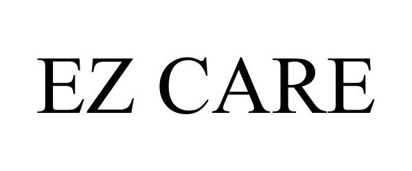 Trademark Logo EZ CARE