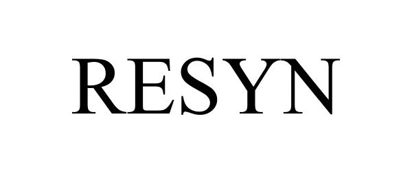 Trademark Logo RESYN