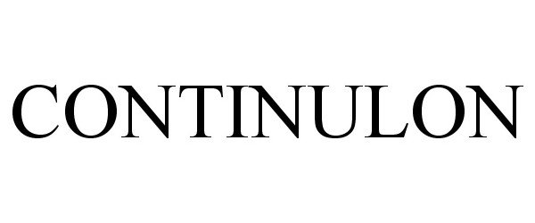 Trademark Logo CONTINULON