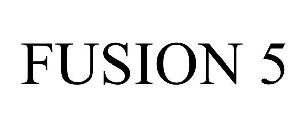 Trademark Logo FUSION 5