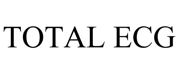 Trademark Logo TOTAL ECG