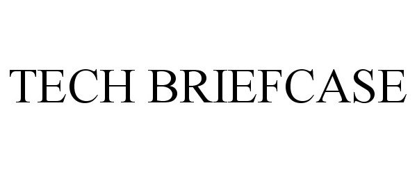 Trademark Logo TECH BRIEFCASE
