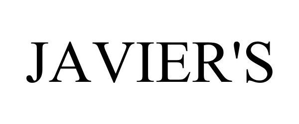 Trademark Logo JAVIER'S