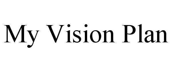  MY VISION PLAN