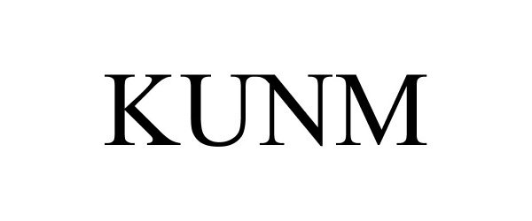Trademark Logo KUNM