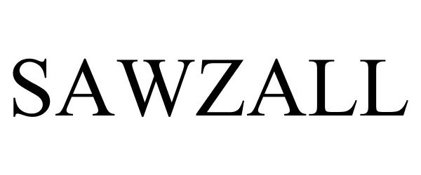 Trademark Logo SAWZALL
