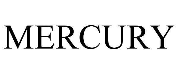 Trademark Logo MERCURY