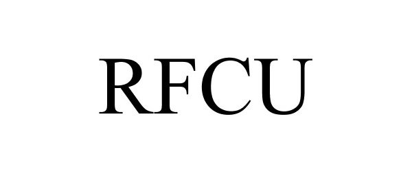Trademark Logo RFCU
