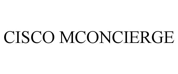  CISCO MCONCIERGE