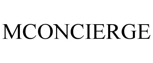 Trademark Logo MCONCIERGE