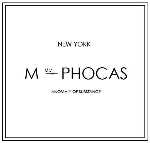  NEW YORK M DE PHOCAS ANOMALY OF SUBSTANCE