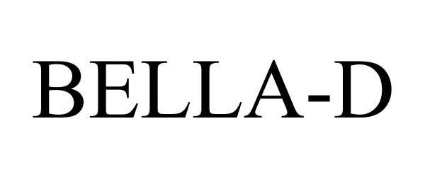 Trademark Logo BELLA-D