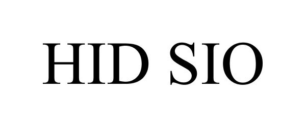  HID SIO