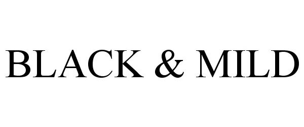  BLACK &amp; MILD