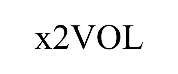 Trademark Logo X2VOL