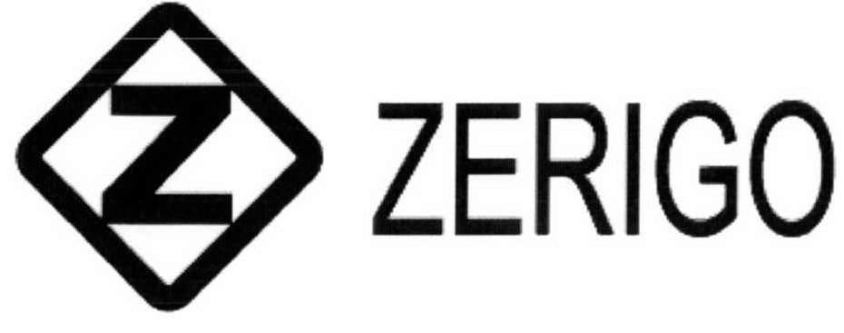 Trademark Logo Z ZERIGO