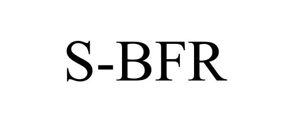 Trademark Logo S-BFR