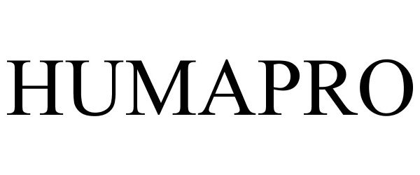 Trademark Logo HUMAPRO