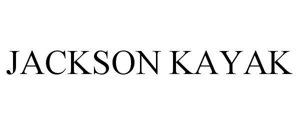 Trademark Logo JACKSON KAYAK