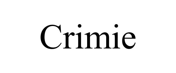 Trademark Logo CRIMIE