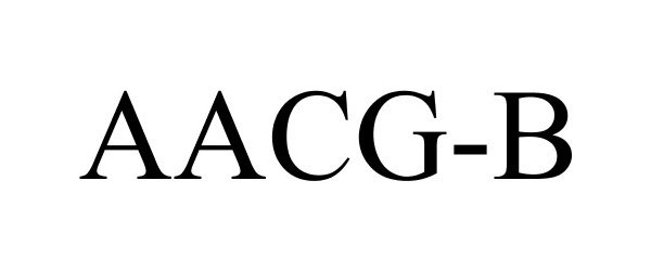  AACG-B