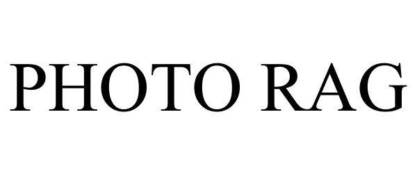 Trademark Logo PHOTO RAG