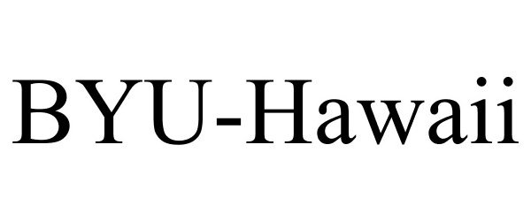  BYU-HAWAII