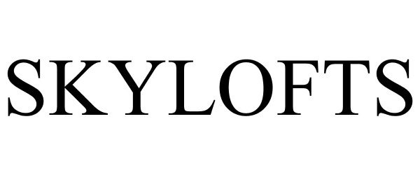 Trademark Logo SKYLOFTS