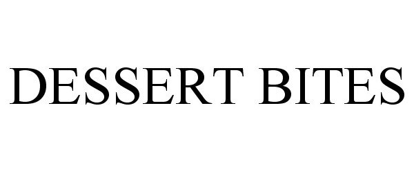 Trademark Logo DESSERT BITES