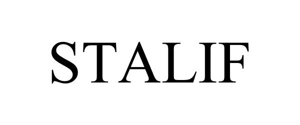 Trademark Logo STALIF