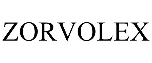 Trademark Logo ZORVOLEX