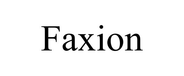  FAXION